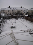 SX25922 Snow in back garden, Llantwit Major.jpg